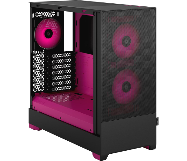 FRACTAL DESIGN Pop Air Core TG Clear Tint RGB magenta core FD-C-POR1A-03 - 1051251 - zdjęcie 2